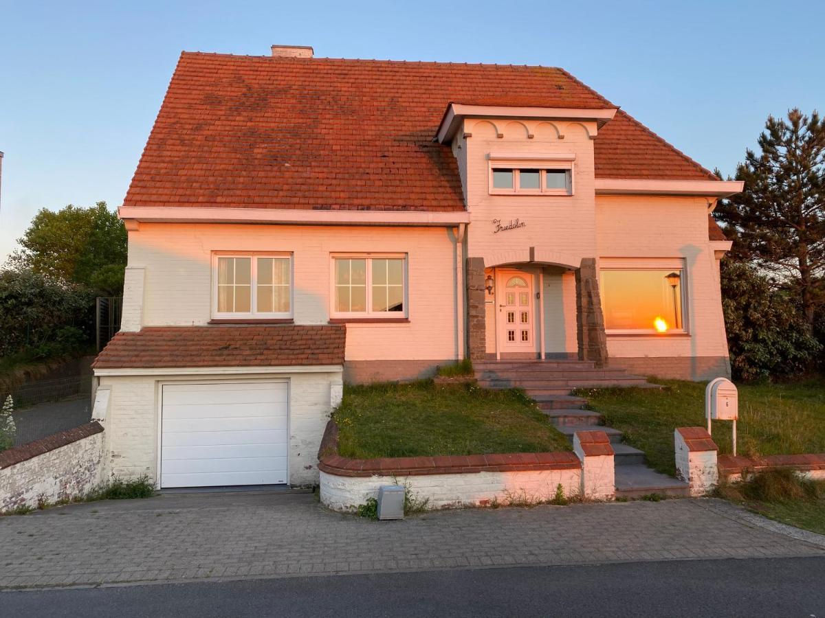 Villa Friedolin Heeft Zicht Op Zee En Duinen, In Duinenreservaat, Hot Tub Met Jacuzzi En Sauna Met Zeezichten Te Oostduinkerke Exterior foto
